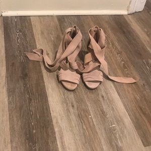 RAYE Mia Ankle Wrap Heels